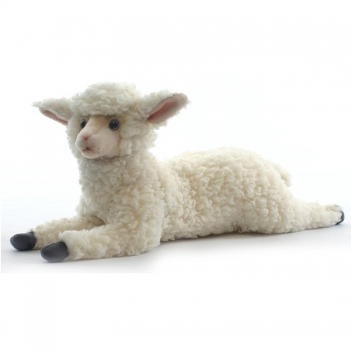 Hansa Lying Lamb 45cm Plush Soft Toy